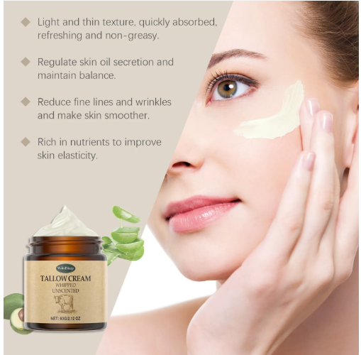 Moisturizing Soothing Skin Care Tallow Body Cream
