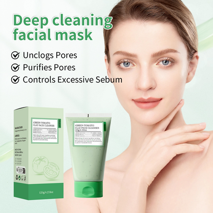 Green Tomato Facial Cleanser Radiance Mask
