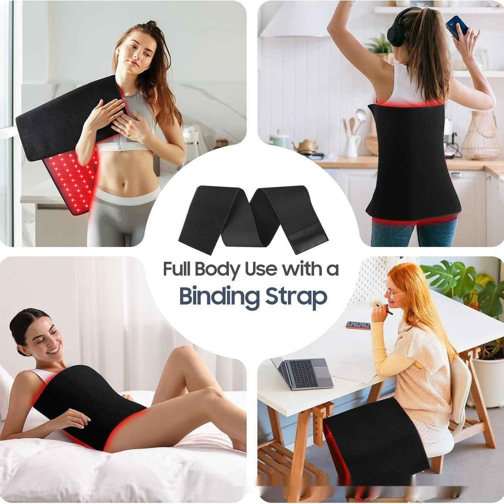 325 LED Near-infrared Light-heated Red-light Therapy Mat - LumaLair
