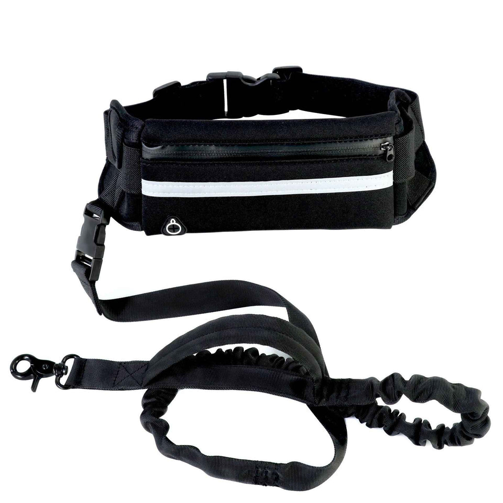 Hands-Free Dog Leash for Large & Small Dogs - Shock Absorbing & Adjustable with Phone Pocket - LumaLair