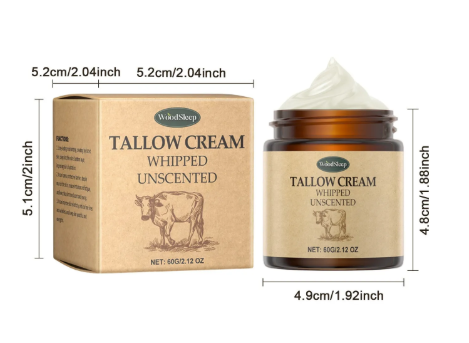 Moisturizing Soothing Skin Care Tallow Body Cream