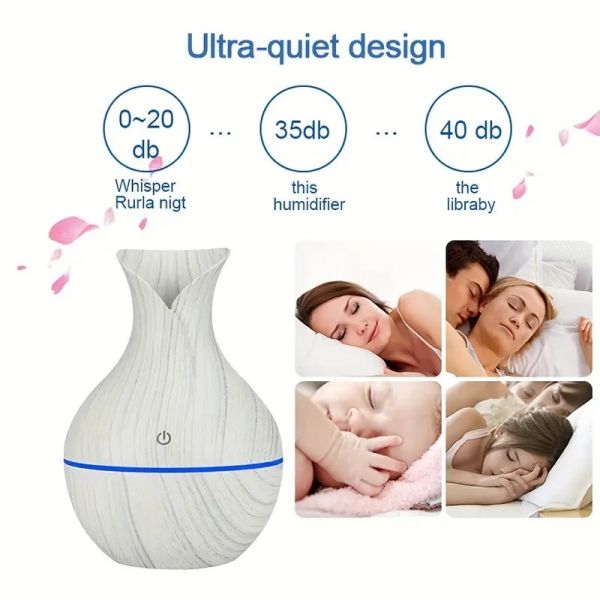 Wood Essence USB Mini Humidifier & Diffuser